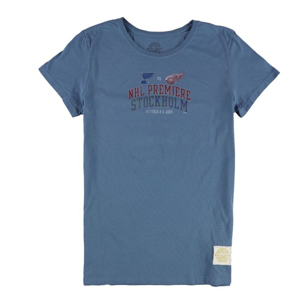 Retro Sport Womens Premiere Stockholm Graphic T-Shirt, NWT